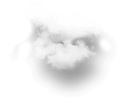 Decorative cloud illustration for home buying steps