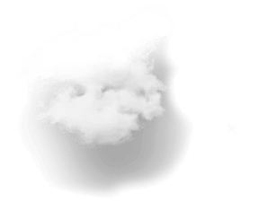 Decorative cloud illustration