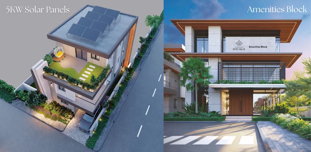 Villas in Adibatla Amenities