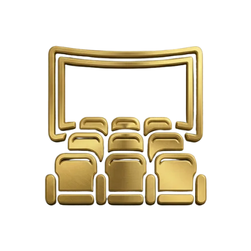 Private home theatre - luxury entertainment