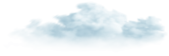 Decorative cloud illustration