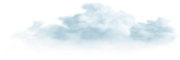 Decorative cloud illustration